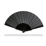 Manual hand fan with plastic handle