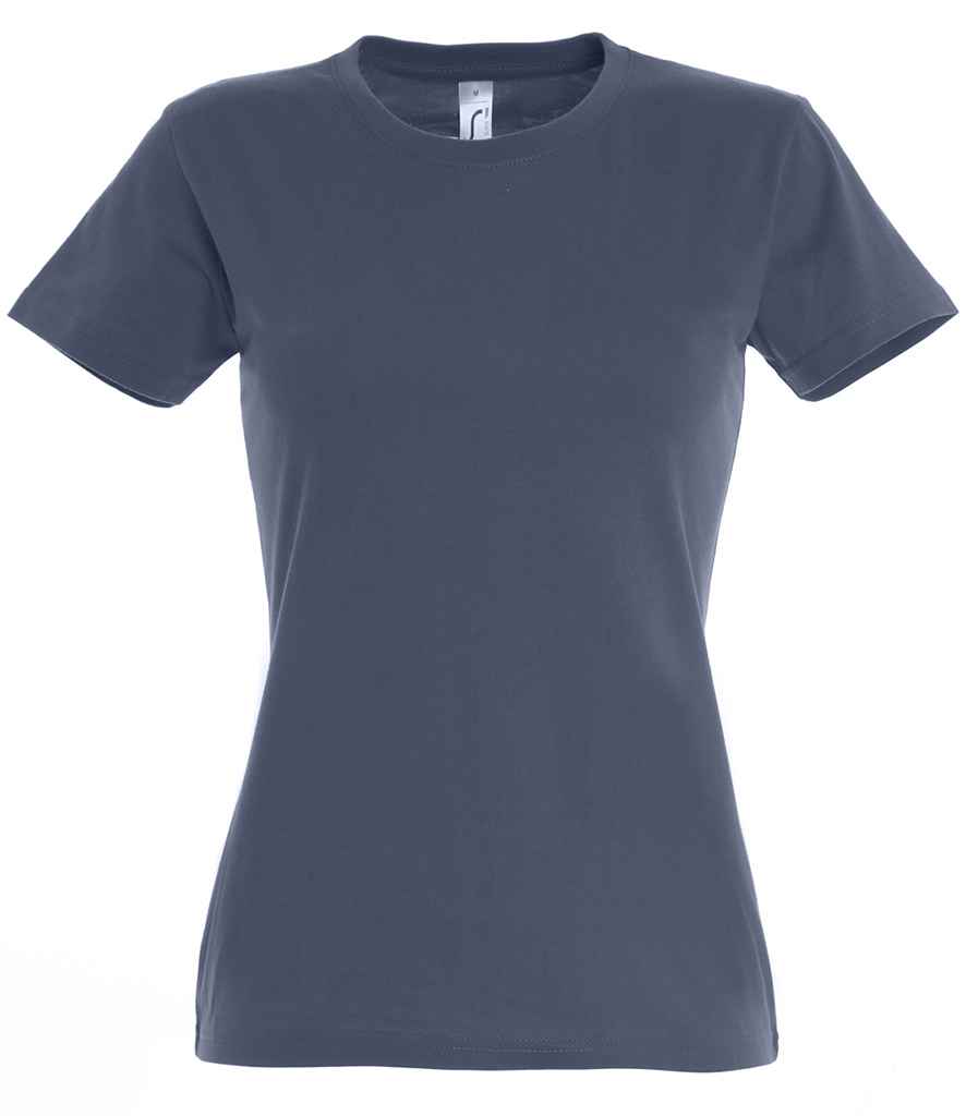 SOL'S Ladies Imperial Heavy T-Shirt Denim
