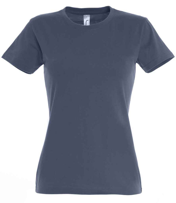 SOL'S Ladies Imperial Heavy T-Shirt Denim