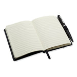 Branded A6 notebook with pen 72 lined
