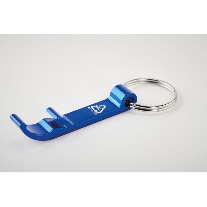 Branded Recycled aluminium key ring