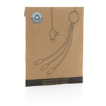 Branded RCS recycled plastic Ontario 6-in-1 cable