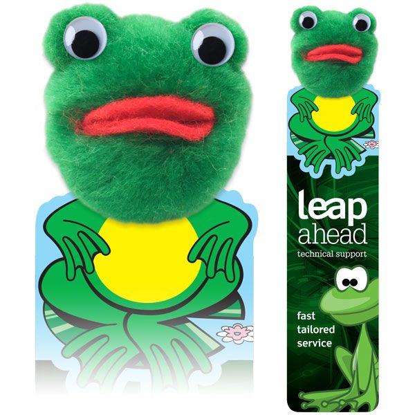 Bookmarks with a Choice of Animal Logobugs