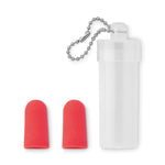 Branded Earbud Set in plastic tube