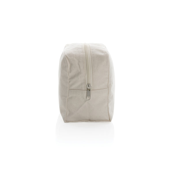 Branded Impact Aware™ 285 gsm rcanvas toiletry bag undyed