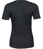 Tee Jays Ladies Interlock T-Shirt Dark Grey