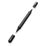 Branded Swiss Peak Storm RCS recycled aluminum dual tip pen
