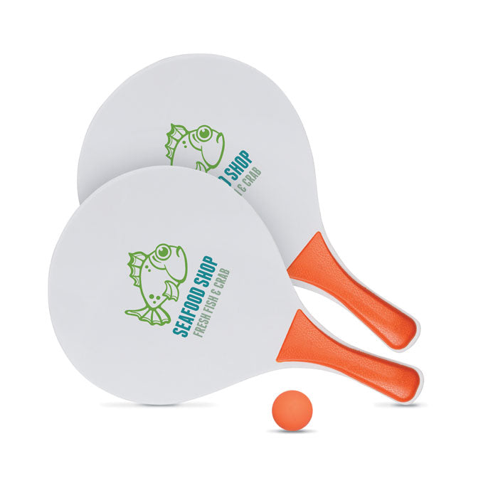 Branded Beach tennis set