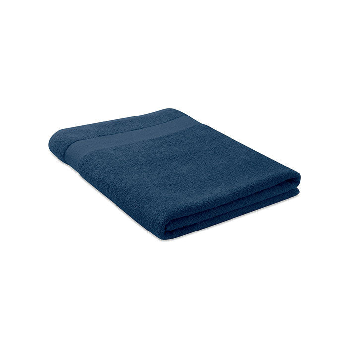 Towel organic cotton 180x100cm Blue