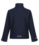 Regatta Kids Ablaze Soft Shell Jacket Navy/New Royal Blue