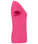 Fruit of the Loom Ladies Iconic 195 T-Shirt Fuchsia