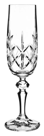 Branded 180ml Flamenco Crystalite Full Cut Champagne Flute