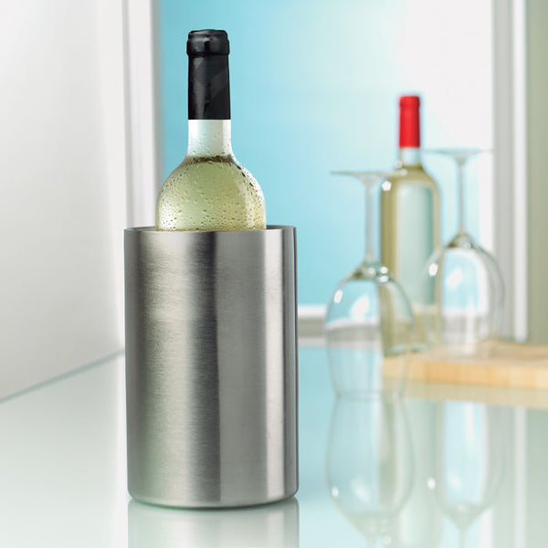 Stainless steel bottle cooler