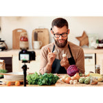 Branded Organic cotton apron 200 gr/m²