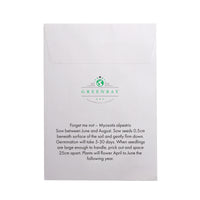 Seed Pack in White Paper Envelope