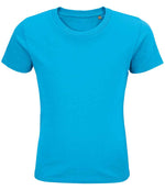SOL'S Kids Pioneer Organic T-Shirt Aqua