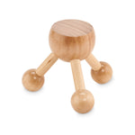 Branded Hand held massager in wood