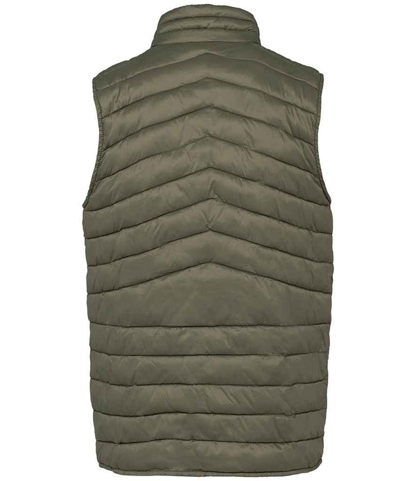 Native Spirit Light Recycled Bodywarmer Organic Khaki