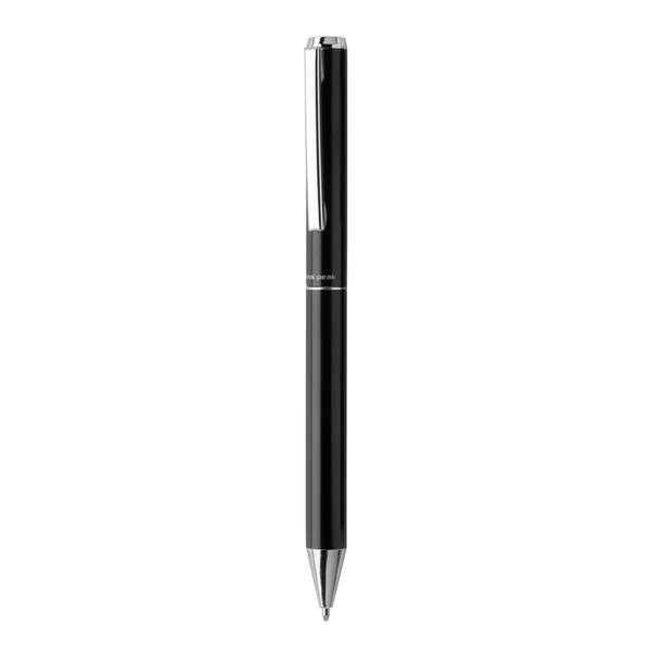 Branded Swiss Peak Cedar RCS certified recycled aluminum pen