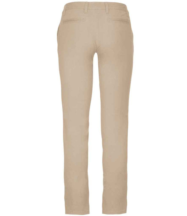 Kariban Ladies Chino Trousers Beige
