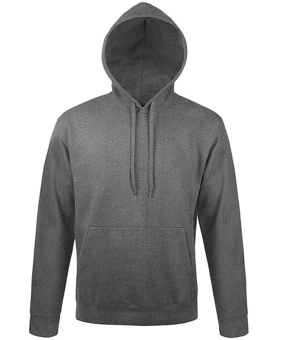 SOL'S Unisex Snake Hooded Sweatshirt Charcoal Marl