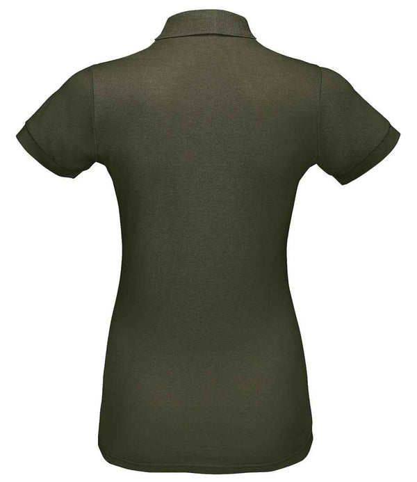 SOL'S Ladies Prime Poly/Cotton Piqué Polo Shirt Army
