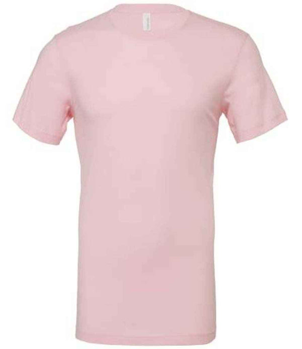 Canvas Unisex Crew Neck T-Shirt Soft Pink