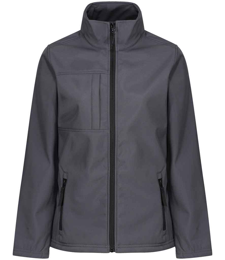 Regatta Ladies Octagon II Soft Shell Jacket Seal Grey/Black