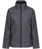 Regatta Ladies Octagon II Soft Shell Jacket Seal Grey/Black