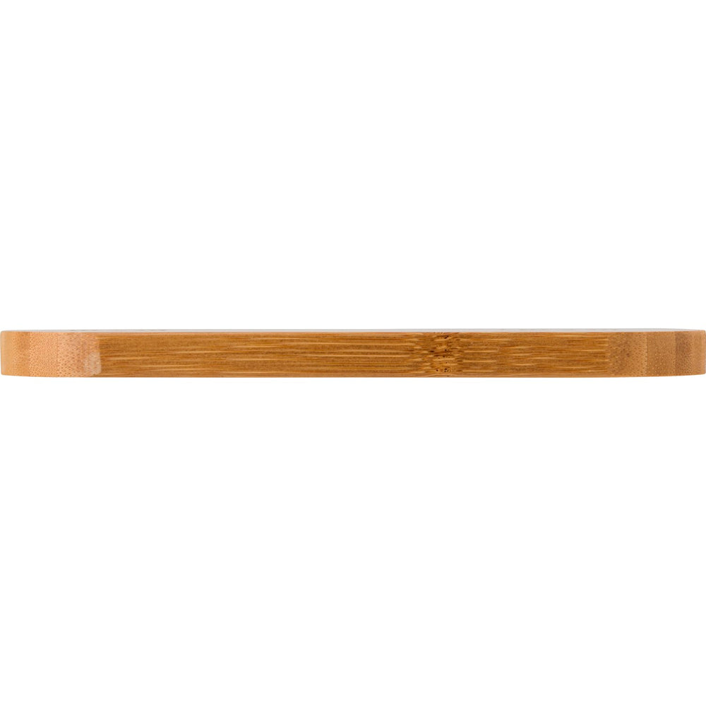 Branded Bushelton Bamboo wireless charger