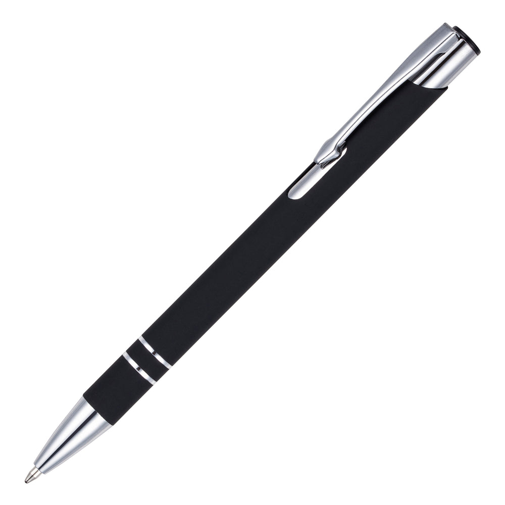 Branded Lincoln Soft Touch Metal Ballpoint Pen