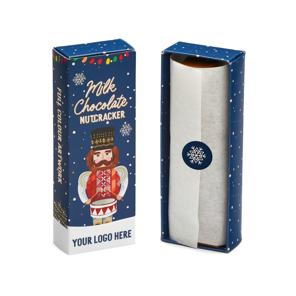Eco Matchbox - Milk Chocolate Nutcracker Bespoke