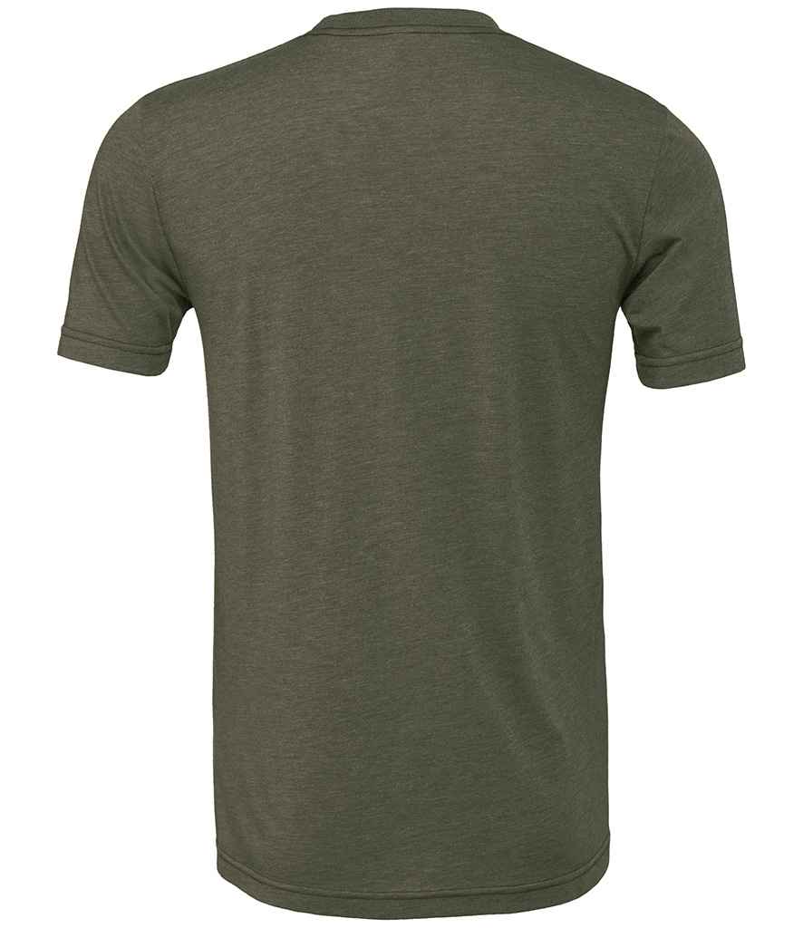 Canvas Unisex Tri-Blend T-Shirt Military Green Tri-Blend