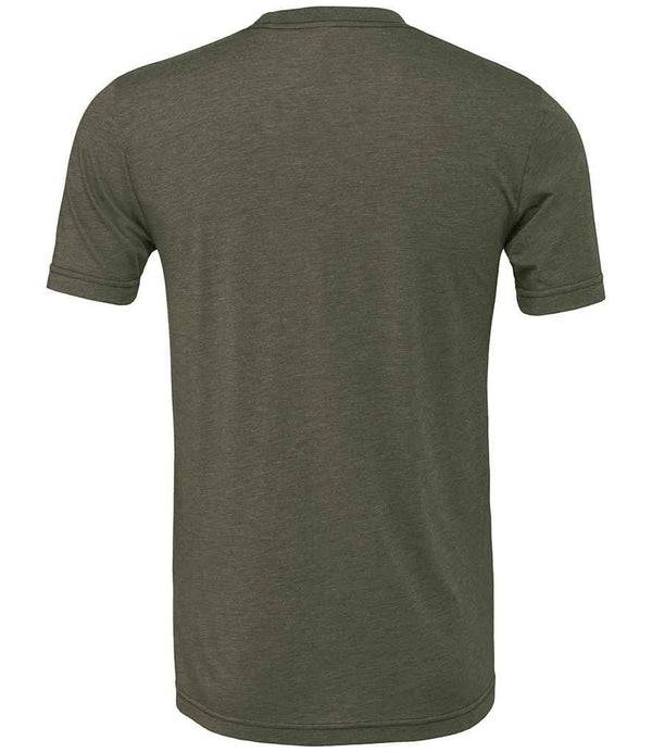 Canvas Unisex Tri-Blend T-Shirt Military Green Tri-Blend