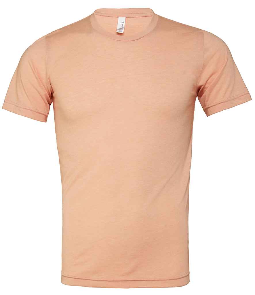 Canvas Unisex Tri-Blend T-Shirt Peach Tri-Blend