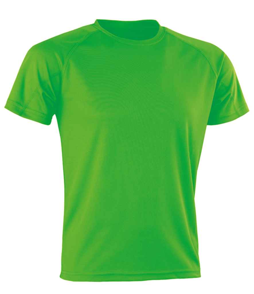 Spiro Impact Performance Aircool T-Shirt Flo Green