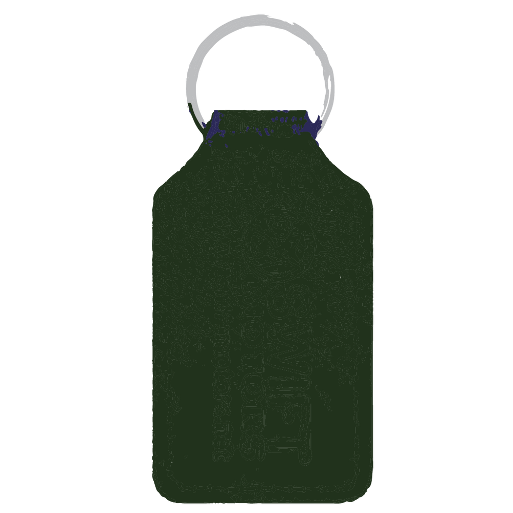 Branded Long Square Shaped Keyfob