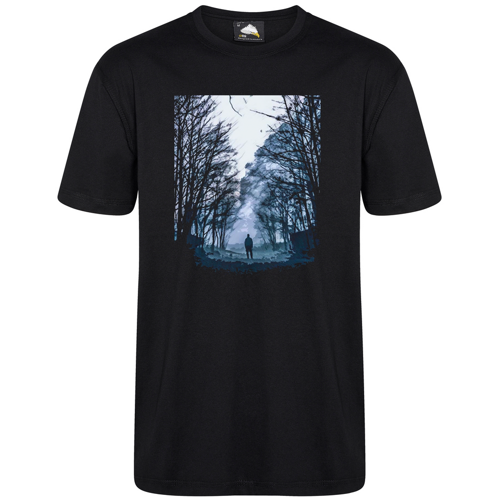 Orn Plover Premium T-Shirt Black