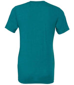 Canvas Unisex Tri-Blend T-Shirt Teal Tri-Blend