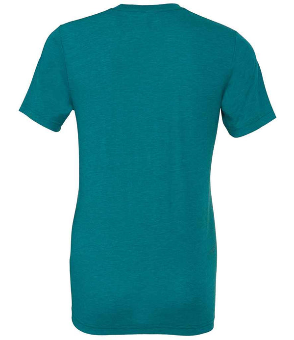 Canvas Unisex Tri-Blend T-Shirt Teal Tri-Blend