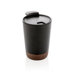 Branded GRS RPP stainless steel cork coffee tumbler