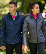 Regatta Ladies Octagon II Soft Shell Jacket Seal Grey/Black