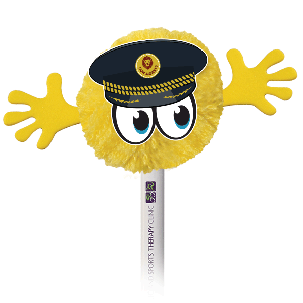 Pencils with Your Choice of Mophead Character Attached