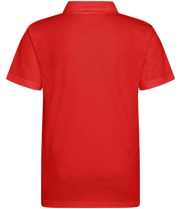 AWDis Kids Cool Polo Shirt Fire Red