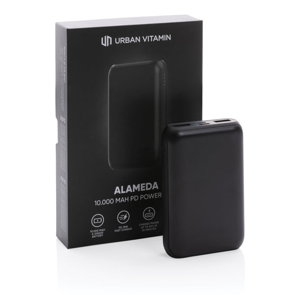 Branded Urban Vitamin Alameda 10.000 mAh 18W PD powerbank