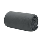 RPET fleece travel blanket Grey