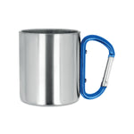Branded Metal mug & carabiner handle