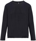 SOL'S Ladies Monarch Long Sleeve T-Shirt Deep Black