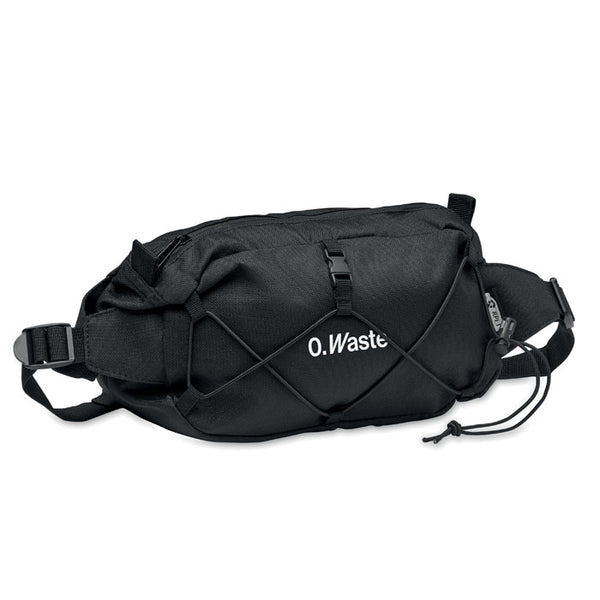 Branded Waist bag in 600D RPET