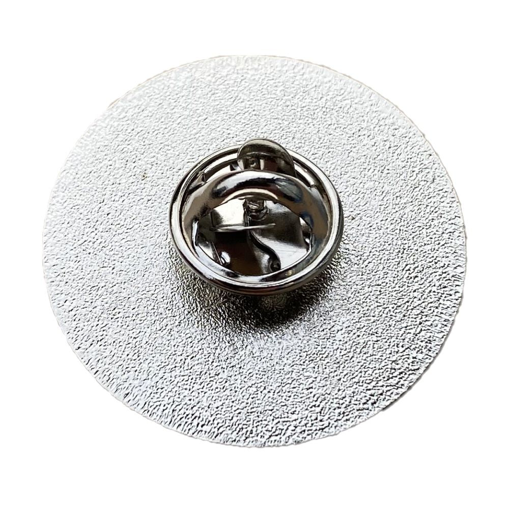 Express Printed Duo Pin Badge - Round 28mm Diameter